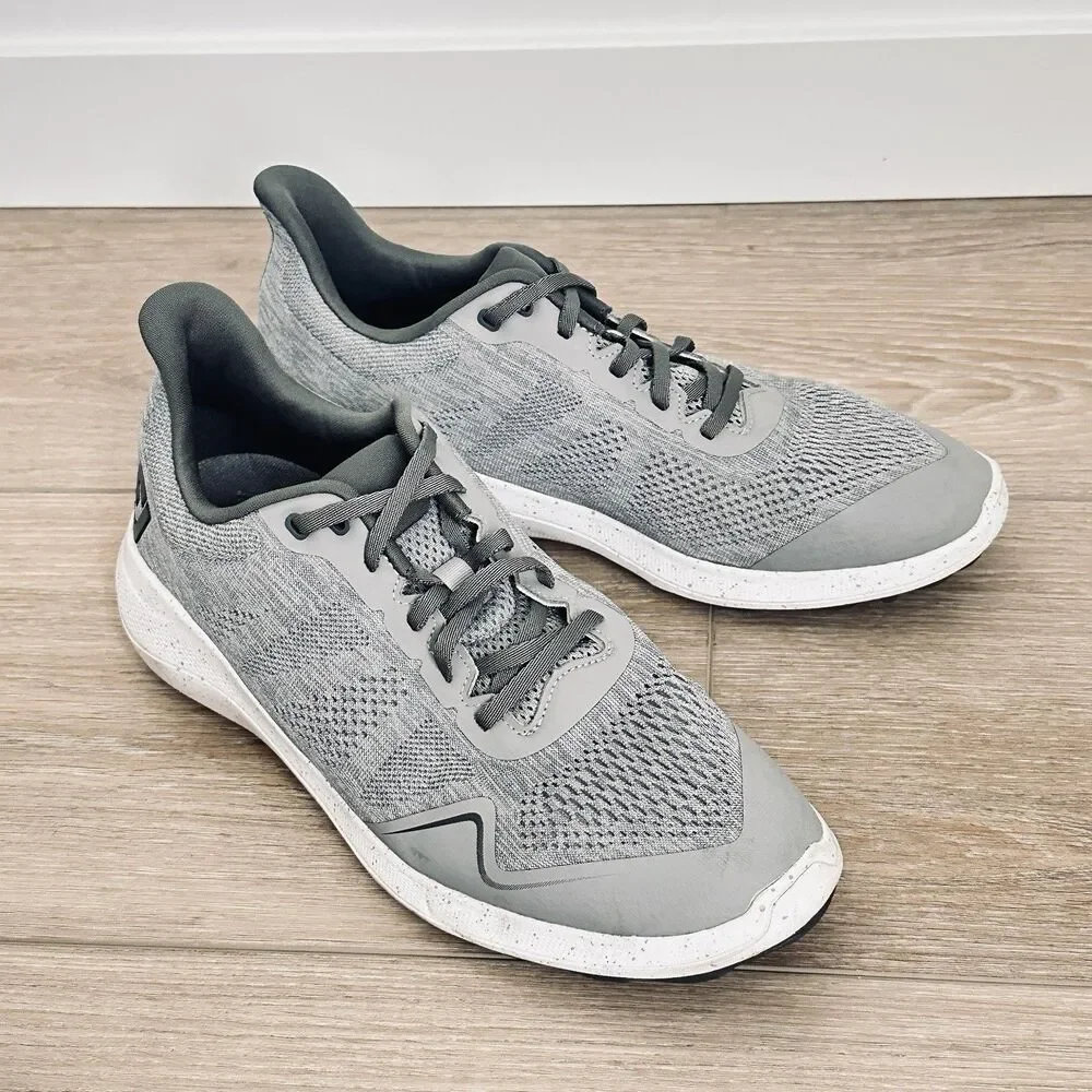 Mens FootJoy Flex XP Gray Mesh Spikeless Golf Shoes Sz 10 M 56146 MSRP $100 - Picture 1 of 6
